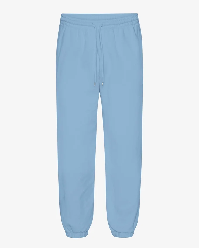Bio-Jogginghose im Relaxed-Schnitt – Meeresblau