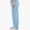 Bio-Jogginghose im Relaxed-Schnitt – Meeresblau