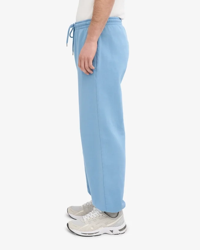 Bio-Jogginghose im Relaxed-Schnitt – Meeresblau