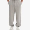 Bio-Jogginghose im Relaxed-Schnitt – Meliertes Grau