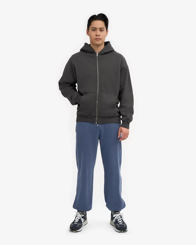 Bio-Jogginghose im Relaxed-Schnitt – Neptune Blue