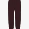 Bio-Jogginghose im Relaxed-Schnitt – Oxblood Red