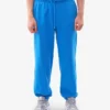 Bio-Jogginghose im Relaxed-Schnitt – Pazifikblau