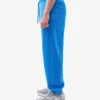 Bio-Jogginghose im Relaxed-Schnitt – Pazifikblau