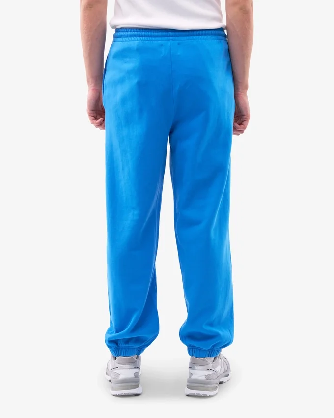 Bio-Jogginghose im Relaxed-Schnitt – Pazifikblau