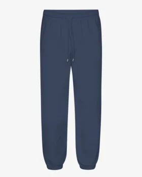 Bio-Jogginghose im Relaxed-Schnitt – Petrolblau