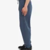 Bio-Jogginghose im Relaxed-Schnitt – Petrolblau