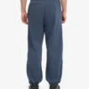 Bio-Jogginghose im Relaxed-Schnitt – Petrolblau