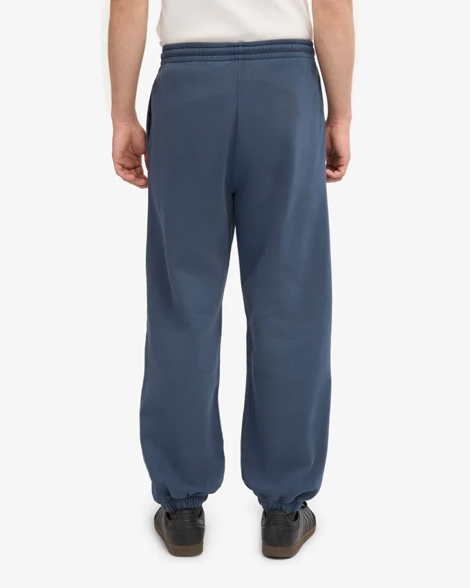 Bio-Jogginghose im Relaxed-Schnitt – Petrolblau