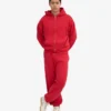Bio-Jogginghose im Relaxed-Schnitt – Scharlachrot