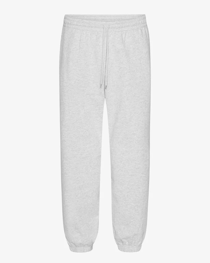 Bio-Jogginghose im Relaxed-Schnitt – Schneemelange