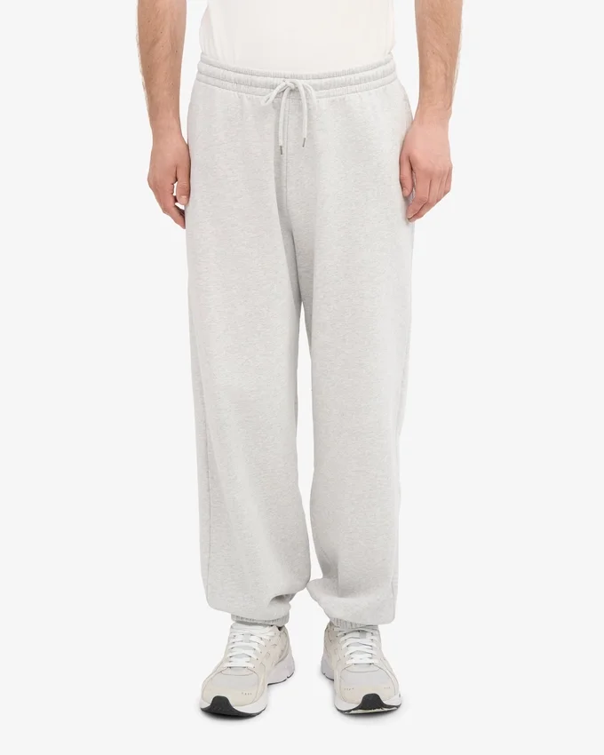 Bio-Jogginghose im Relaxed-Schnitt – Schneemelange