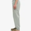 Bio-Jogginghose im Relaxed-Schnitt – Stahlblau