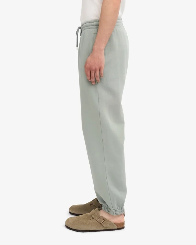 Bio-Jogginghose im Relaxed-Schnitt – Stahlblau
