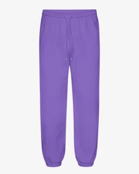Bio-Jogginghose im Relaxed-Schnitt – Ultraviolett