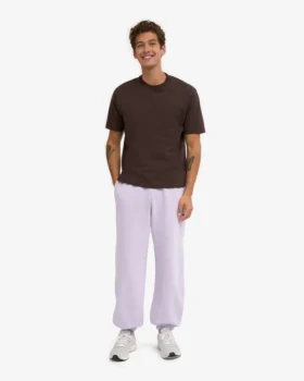 Bio-Jogginghose im Relaxed-Schnitt – Zartes Lavendel