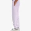 Bio-Jogginghose im Relaxed-Schnitt – Zartes Lavendel