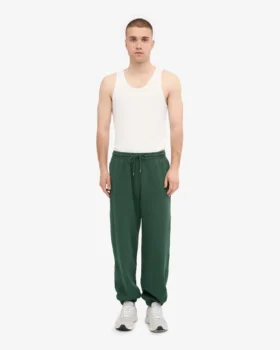 Bio-Jogginghose im Relaxed-Stil – Smaragdgrün