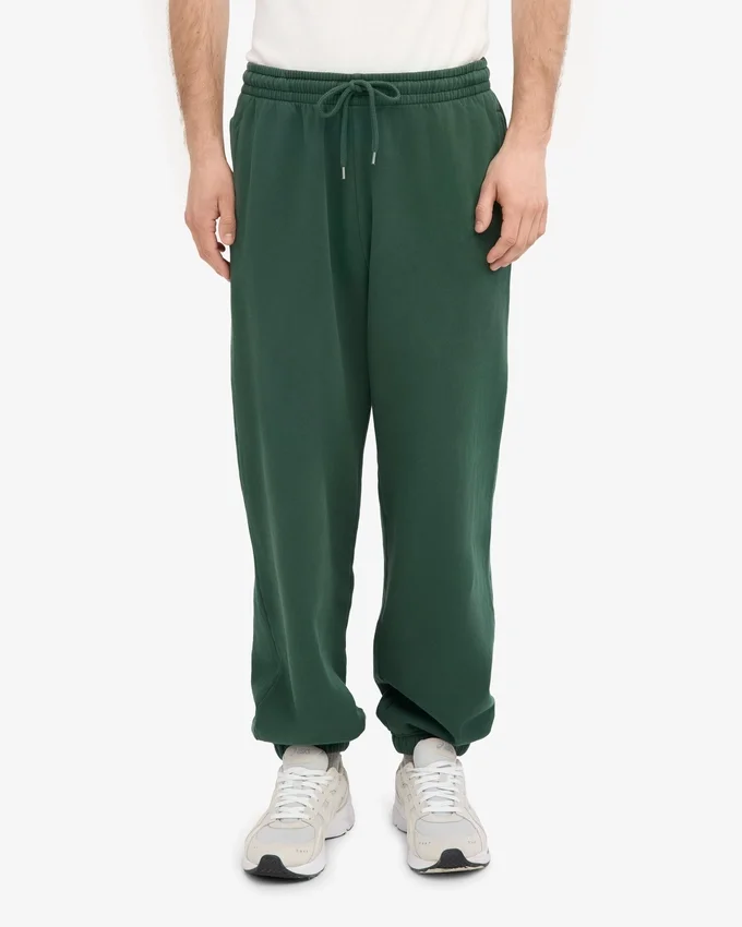 Bio-Jogginghose im Relaxed-Stil – Smaragdgrün