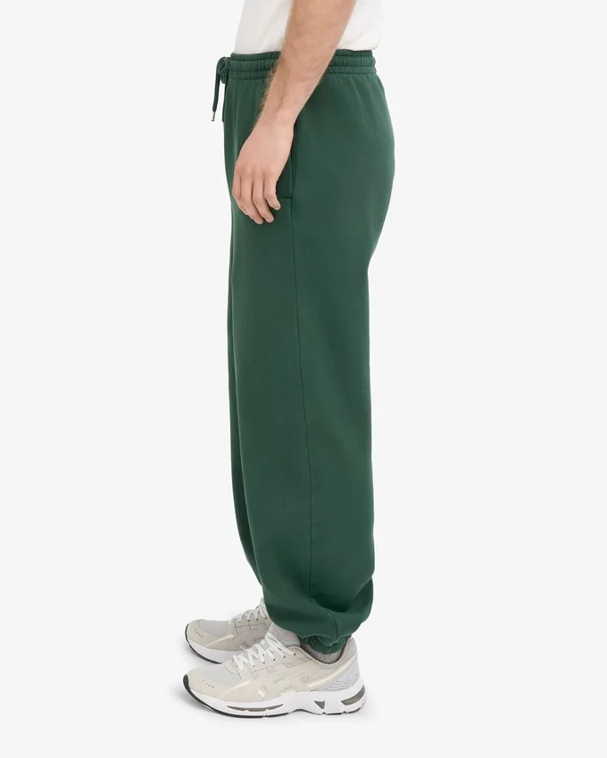 Bio-Jogginghose im Relaxed-Stil – Smaragdgrün