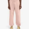 Bio-Jogginghose im Relaxed-Stil – Verwaschenes Rosa