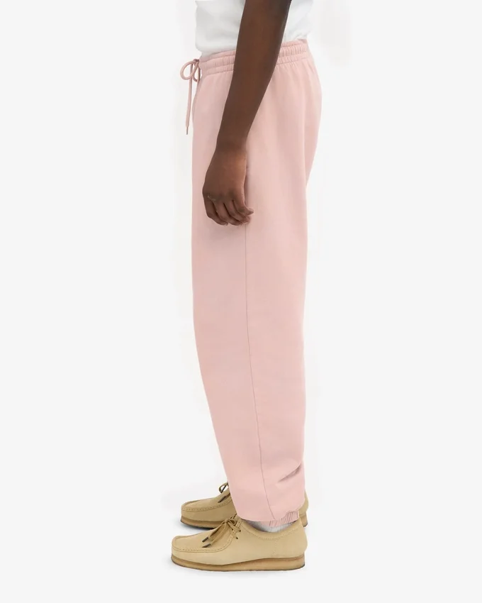 Bio-Jogginghose im Relaxed-Stil – Verwaschenes Rosa