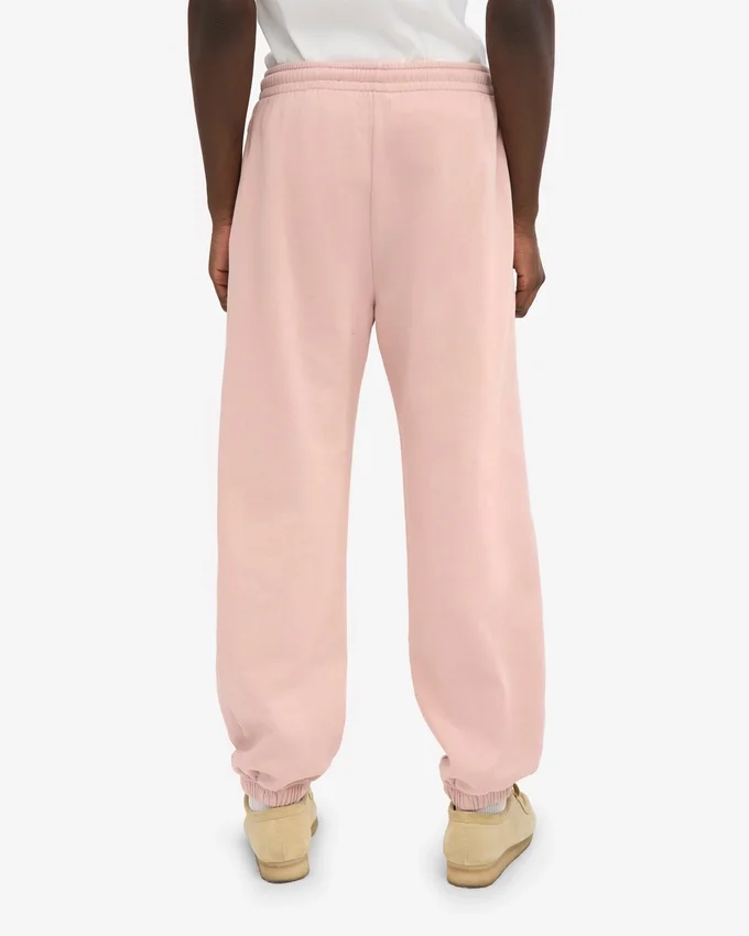 Bio-Jogginghose im Relaxed-Stil – Verwaschenes Rosa