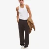 Bio-Jogginghose – Kaffeebraun