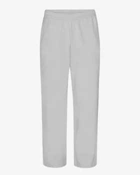 Bio-Jogginghose mit geradem Bein – Ausgewaschenes Grau