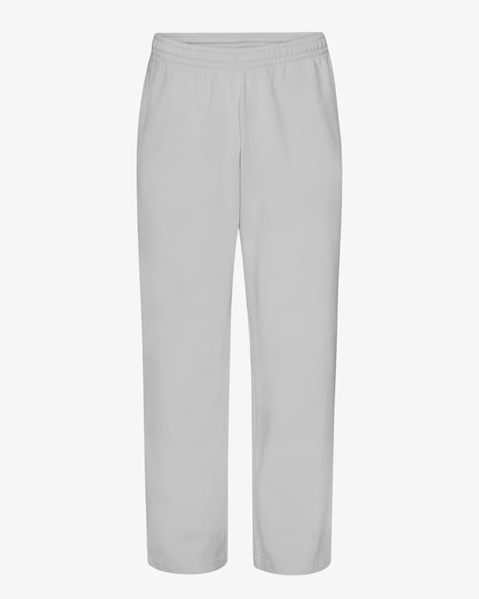 Bio-Jogginghose mit geradem Bein – Ausgewaschenes Grau
