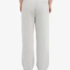 Bio-Jogginghose mit geradem Bein – Ausgewaschenes Grau