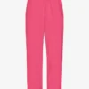 Bio-Jogginghose mit geradem Bein – Bubblegum-Pink