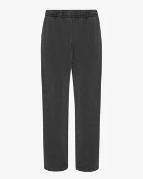 Bio-Jogginghose mit geradem Bein – Faded Black