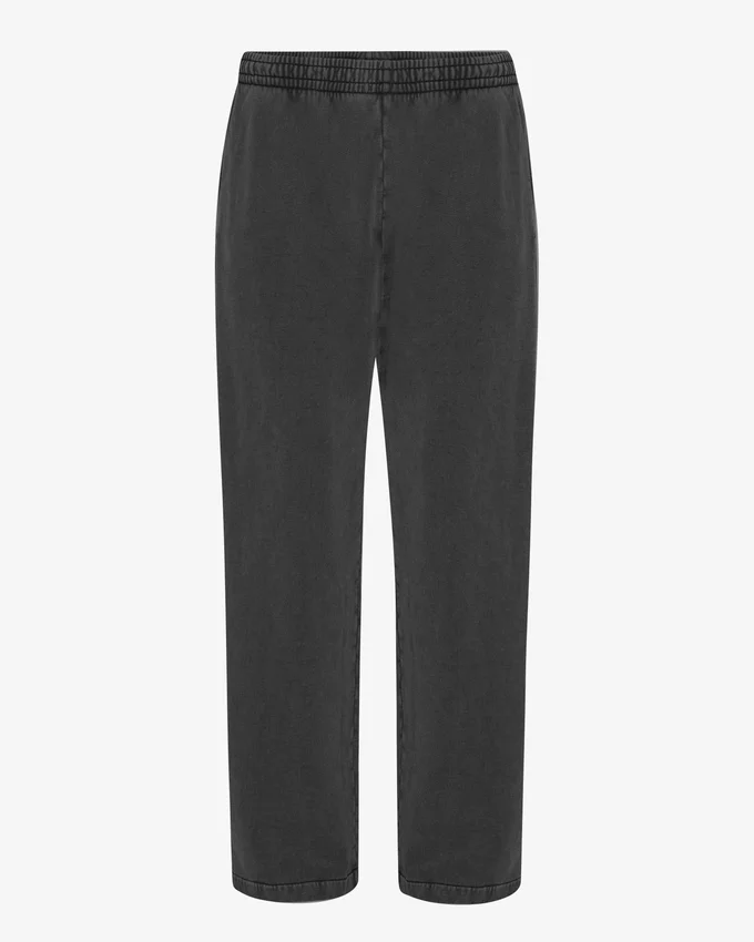 Bio-Jogginghose mit geradem Bein – Faded Black