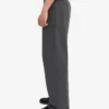 Bio-Jogginghose mit geradem Bein – Faded Black