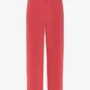 Bio-Jogginghose mit geradem Bein – Faded Red