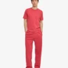 Classic Organic Tee – Verwaschenes Rot