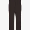 Bio-Jogginghose mit geradem Bein – Kaffeebraun
