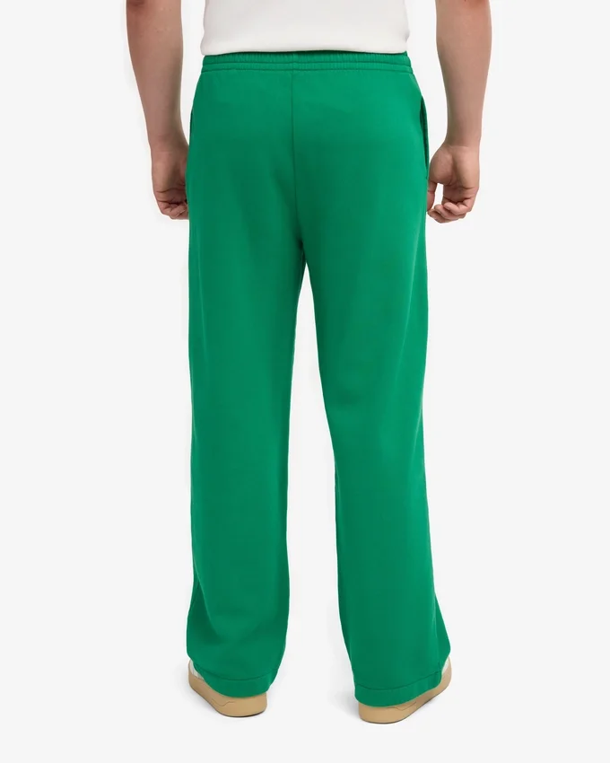 Bio-Jogginghose mit geradem Bein – Kellygrün