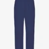 Bio-Jogginghose mit geradem Bein – Marineblau