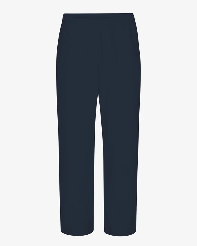 Bio-Jogginghose mit geradem Bein – Marineblau