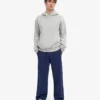 Bio-Jogginghose mit geradem Bein – Petrolblau