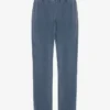 Bio-Jogginghose mit geradem Bein – Neptunblau