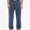 Bio-Jogginghose mit geradem Bein – Neptunblau