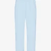 Bio-Jogginghose mit geradem Bein – Polarblau