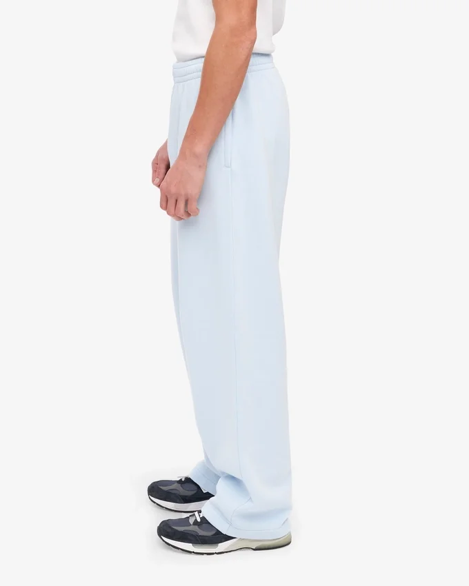 Bio-Jogginghose mit geradem Bein – Polarblau