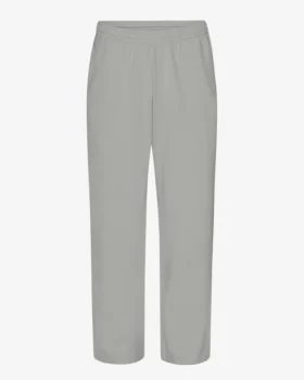 Bio-Jogginghose mit geradem Bein – Stahlblau
