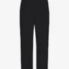 Bio-Jogginghose mit geradem Bein – Tiefschwarz
