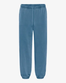 Bio-Jogginghose mit lockerer Passform – Faded Indigo