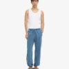 Bio-Jogginghose mit lockerer Passform – Faded Indigo